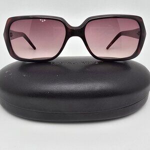 Michael Kors M2628S 206 Tortoise Frame Brown Gradient Lens Sunglasses w/ Case